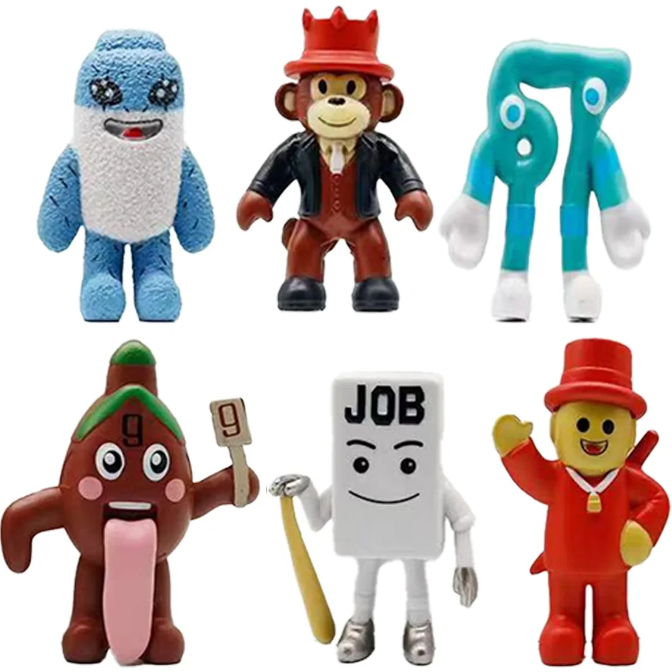 Hot Cartoon Game Steal A Brainrot Cute Figurine Animals PVC Model Toys Decoration Accessories Toys Halloween Christmas Gifts