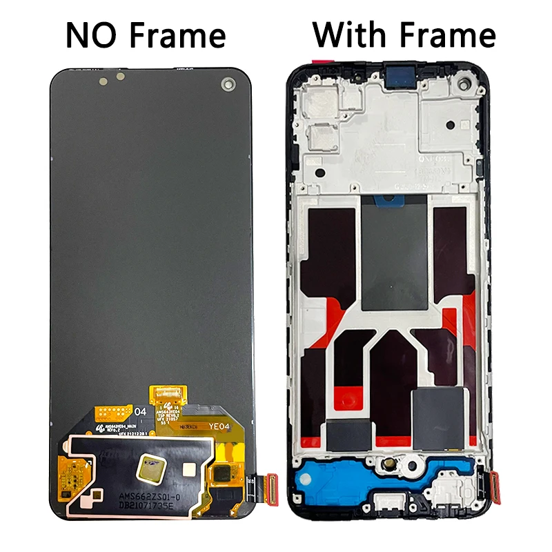 6.43 "AMOLED dla Oneplus Nord CE 5G EB2101 ramka ekranu Panel dotykowy Digitizer dla 1 + Nord CE 5G EB2103 ramka wyświetlacza — zdjęcie produktu 5