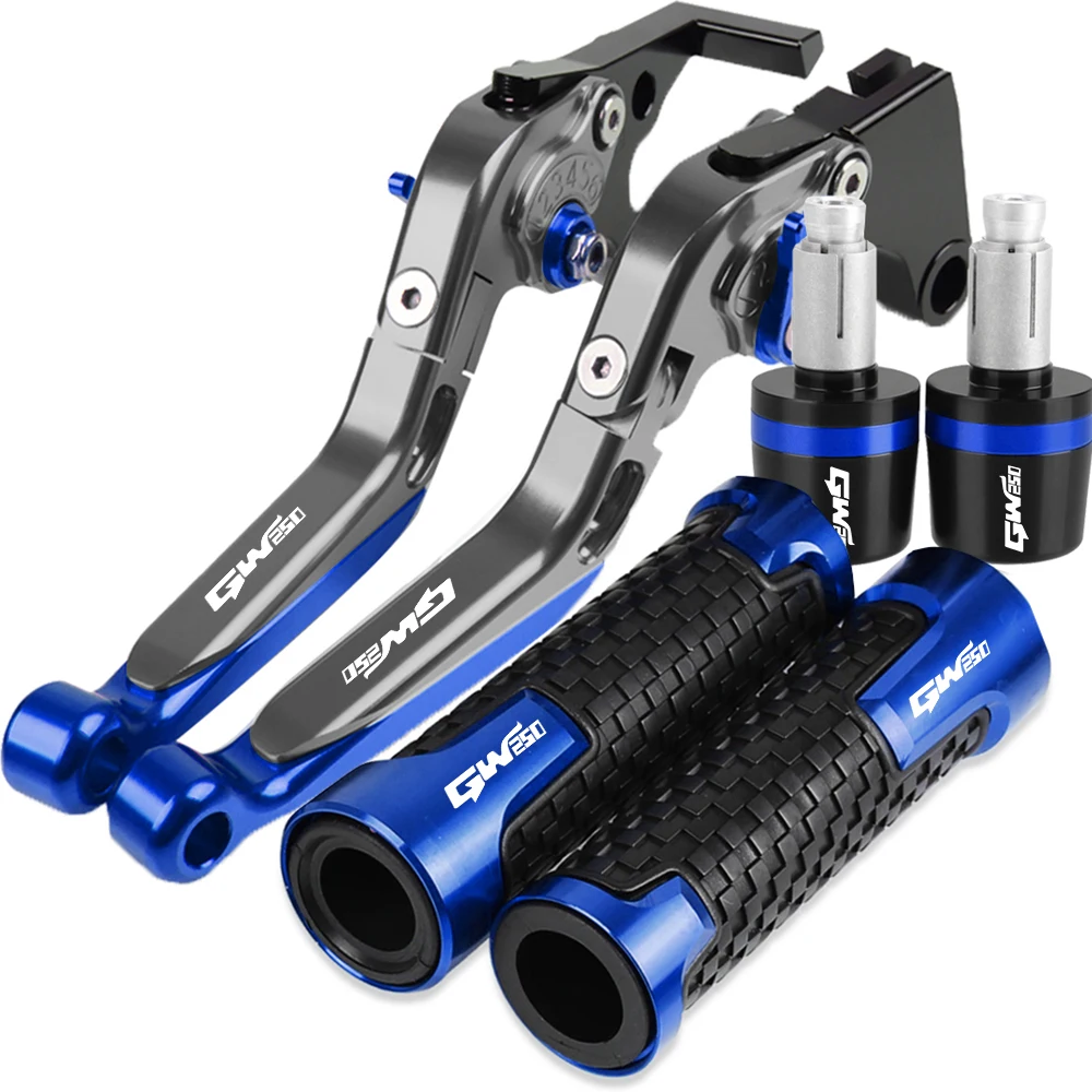 For SUZUKI GW250 INAZUMA GW 250 2012-2018 2017 2016 2015 2014 2013 Motorcycle Brake Clutch Levers Handle Handlebar grips ends