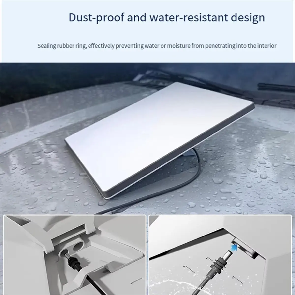 

(A23G) Кабель питания 3-в-1 Type-C/DC длиной 10 м для Starlink Mini: штекер прикуривателя и DC-разъем (папа)