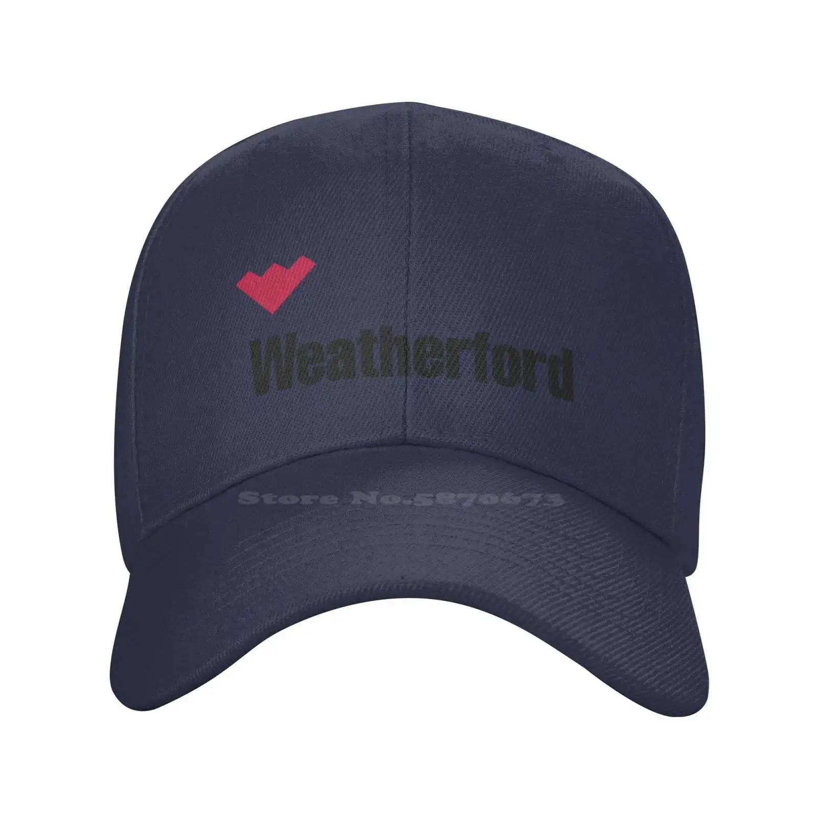 

Модная качественная джинсовая бейсболка с логотипом Weatherford