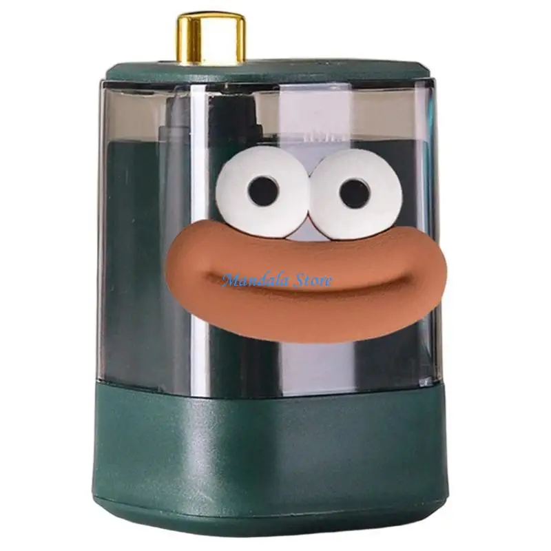 U2JC Funny Toothpick Dispenser Automatic Container Box For Home Office Dustproof Lid