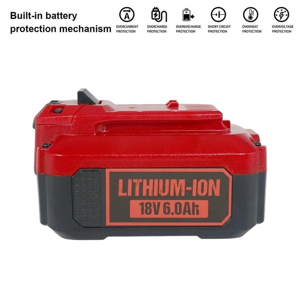 

Для Craftsman аккумулятор 20 В 3,0-6,0 Ач 18650 сменный литиевый аккумулятор для CMCB201 CMCB202 CMCB204 CMCF800 CMCD700 электроинструменты