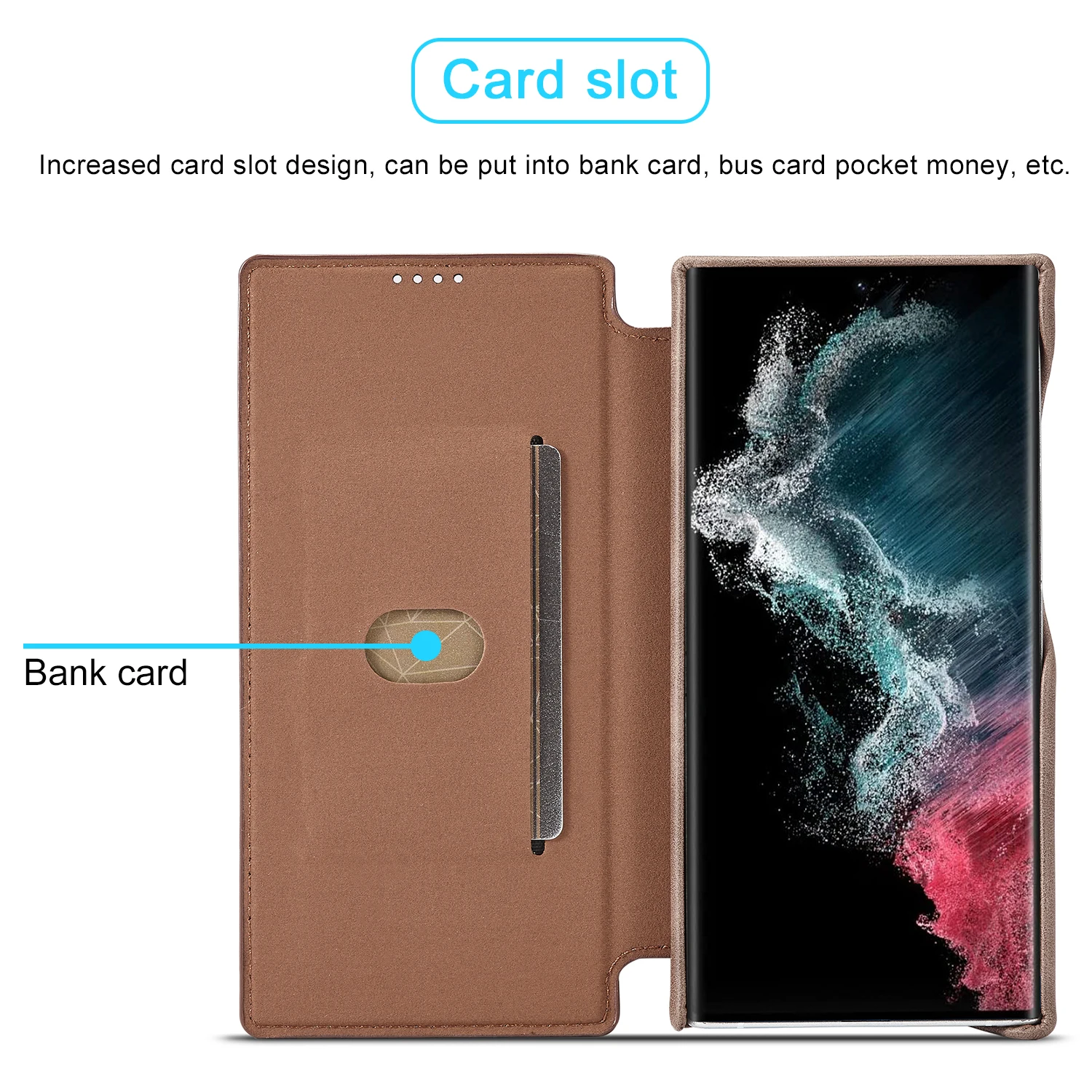 Luxury Wallet Phone Case For Samsung Galaxy S8 S9 Plus S10 S20 FE S21 S22 S23 S24 Ultra Magnetic Leather Flip Stand Bags Cover