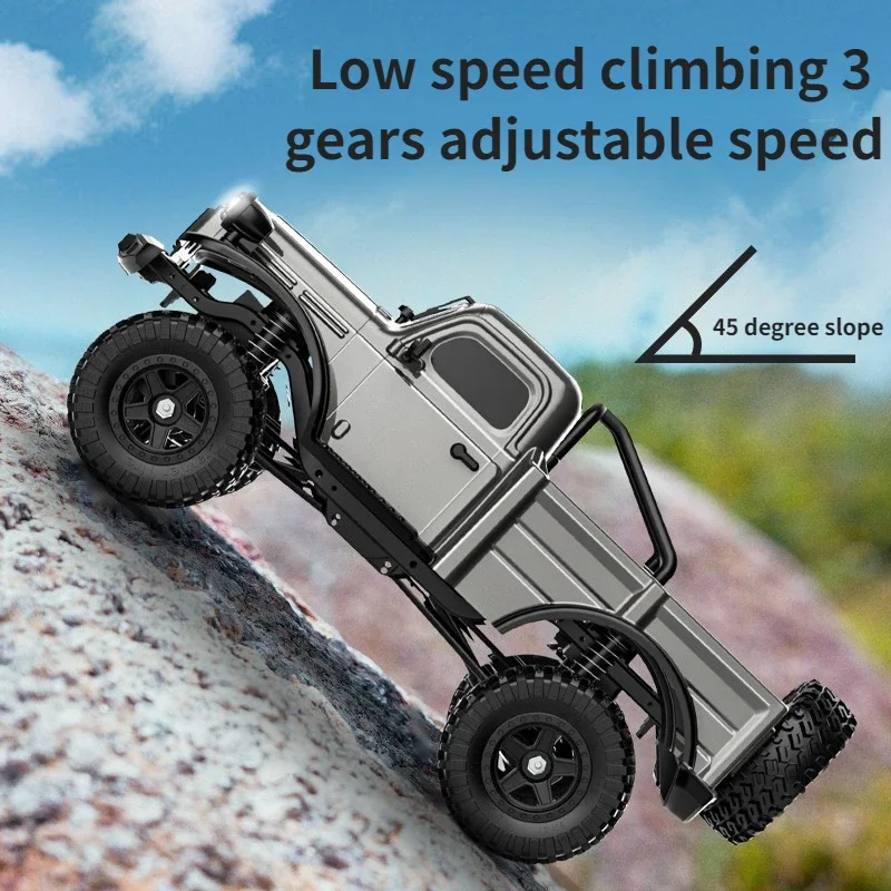 JJRC C8813 1/18 Dodge Pickup 2.4G 4WD RC Car Climbing Off Road Vehicle Simulation Model RC Crawler Car Toys