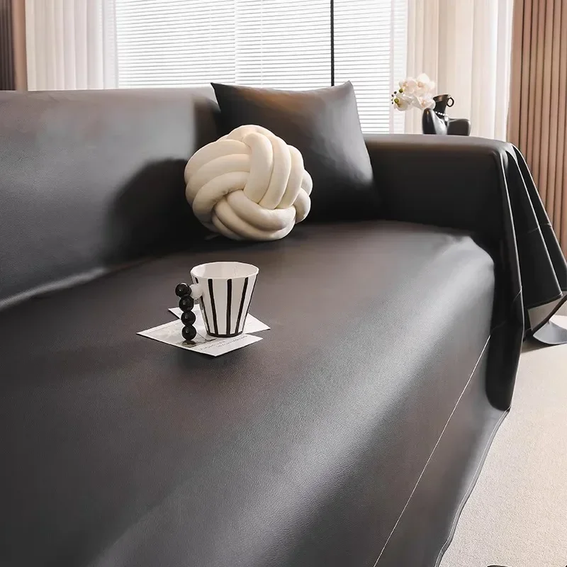 Waterproof Technology Cloth Sofa Cover Anti Cat Scratch Pet Dog Kids Sofa Mat Non-Slip Combination Sofas Towel Home Decoration