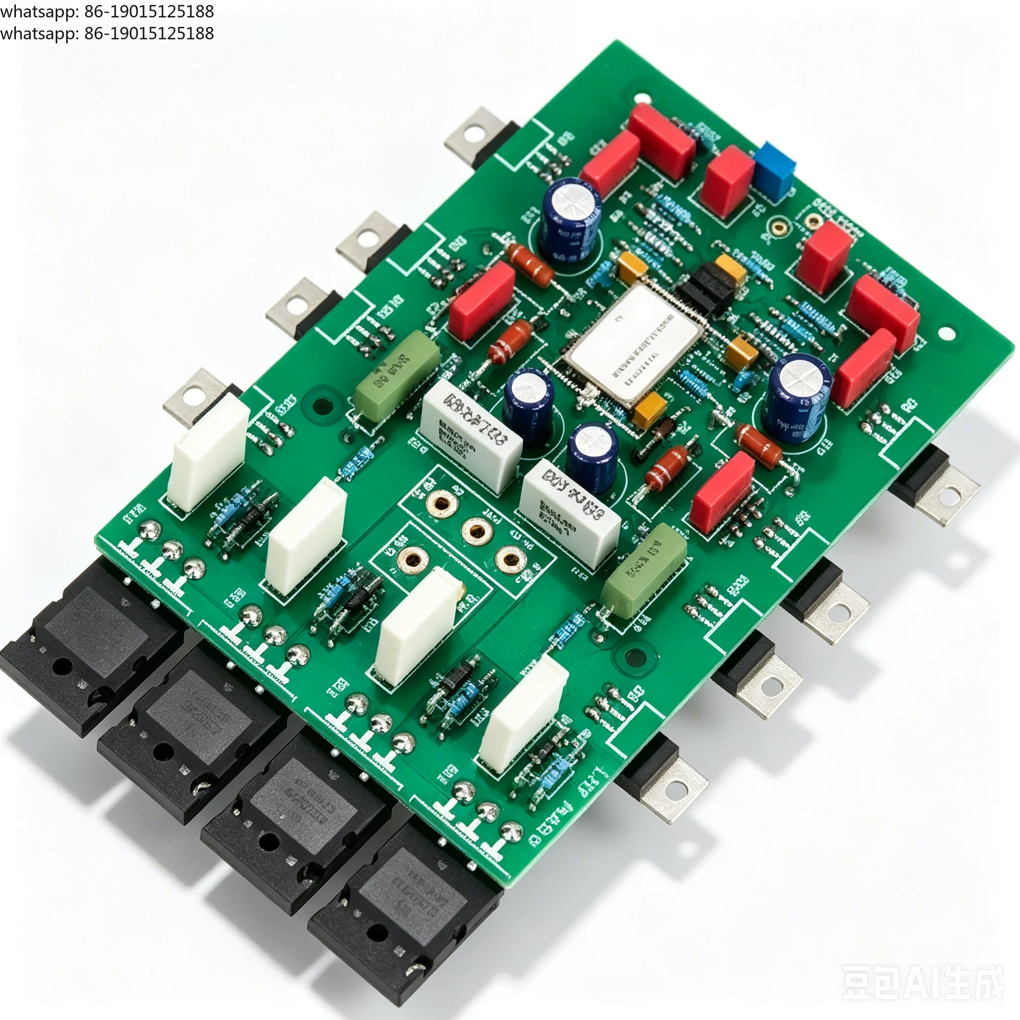2 pairs of parallel output versions of 108 post-amplifier replica without negative feedback amplification circuit DIY kit