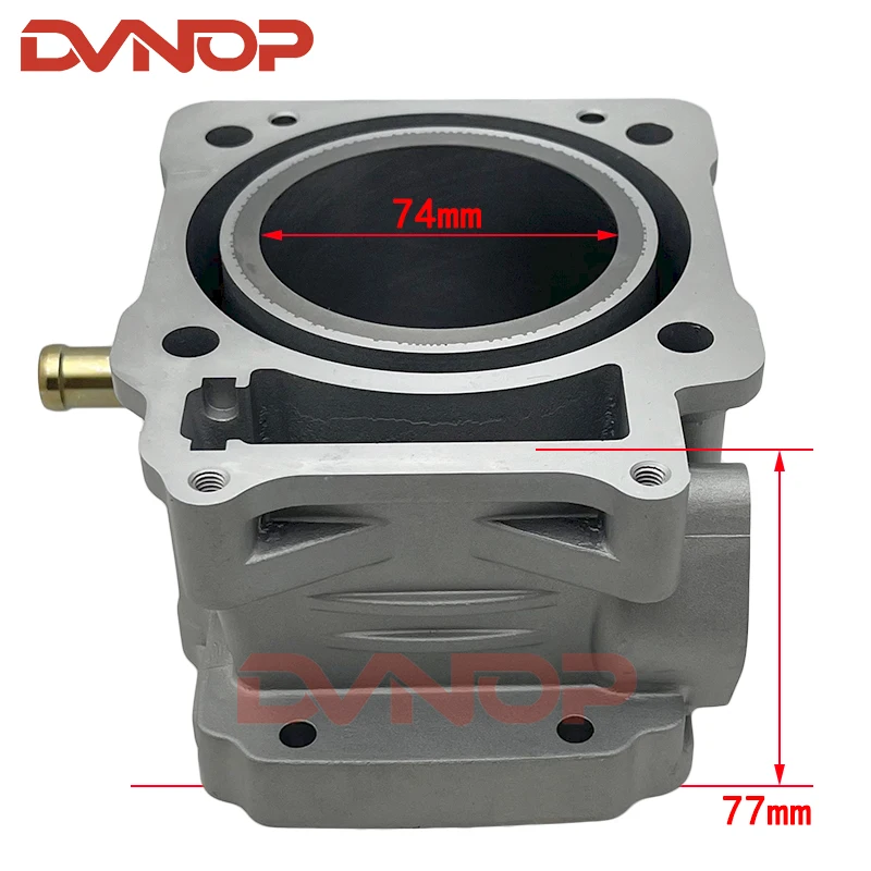 Motorcycle 74mm Bore Cylinder Piston Ring Gasket Kit For ZONGSHEN ZS174MN-3 CBS300 Engine Parts