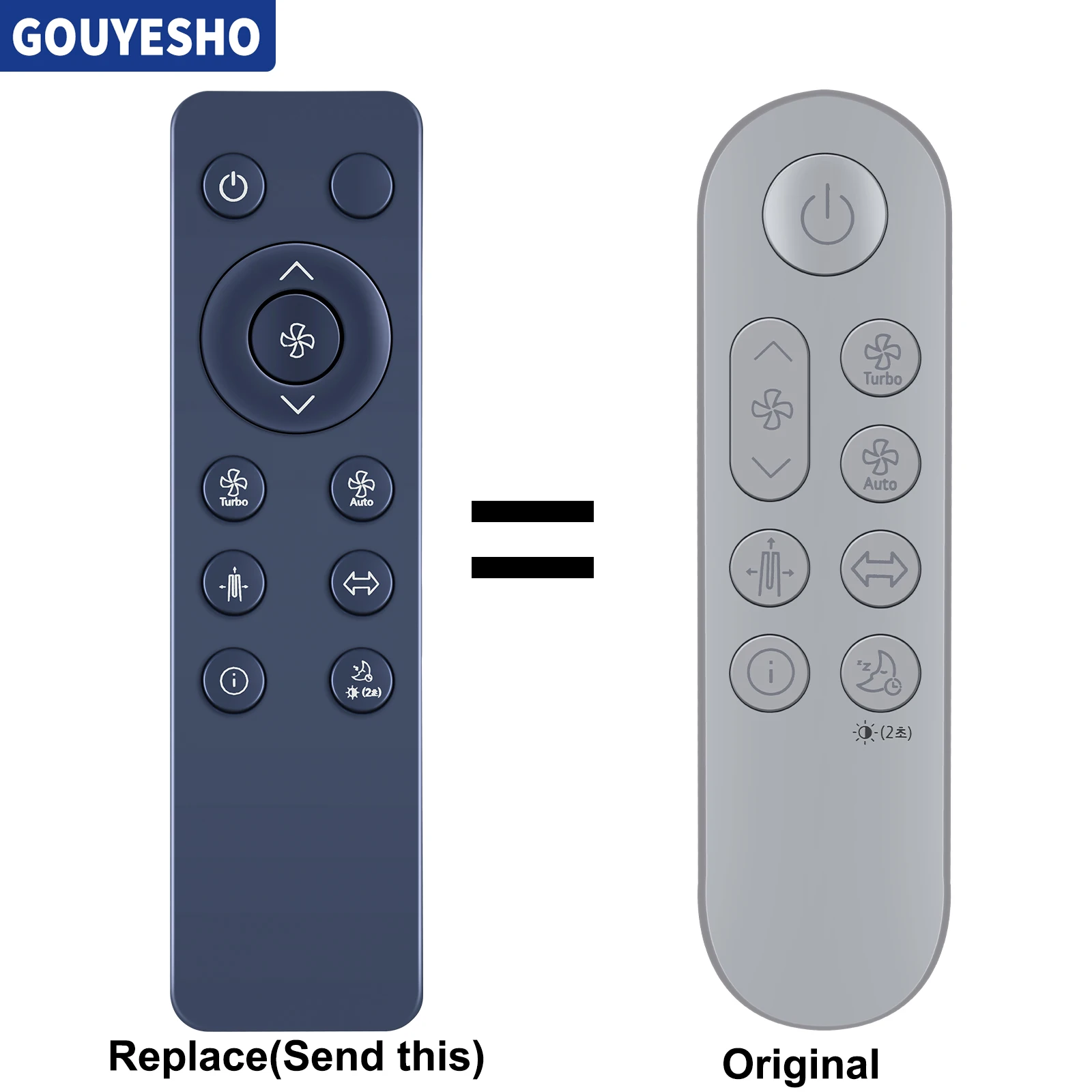 New Replacement Remote Control For AKB76036406 Aero Tower Fan