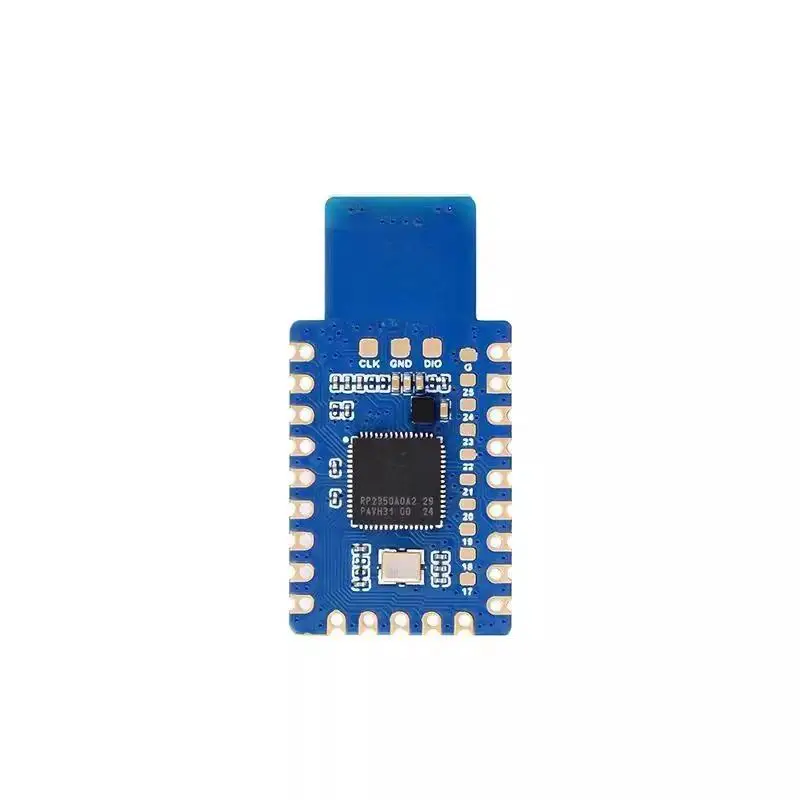 1Pcs RP2350 Embedded MCU Board 4MB Flash Onboard PCB Type-A Plug for Raspberry Pi Small Electronic Product Prototyping