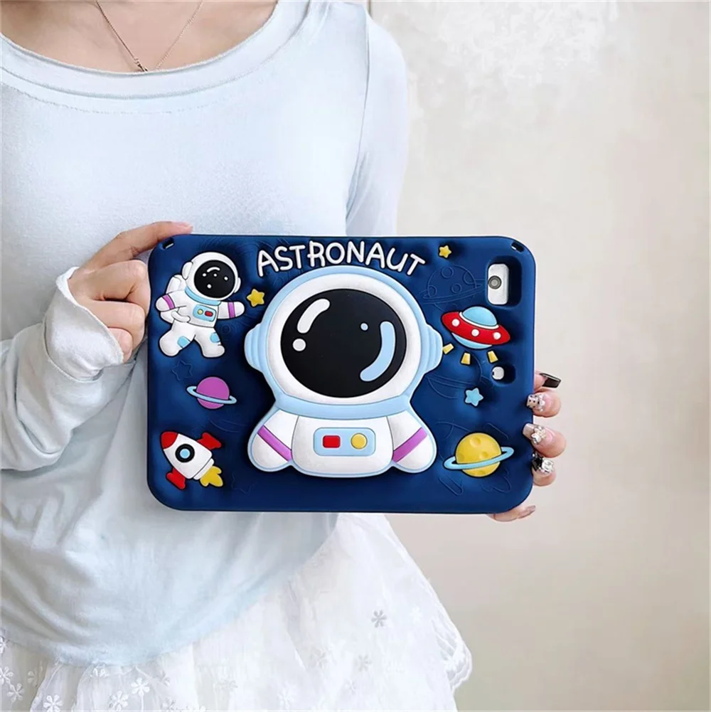 Cartoon Tablet Case For iPad A16 11th 10 10th 10.2 9th 8th 7th 9.7 6th 5th Generation iPad Air 1 2 3 4 5 Pro 11 Silicone Cover
