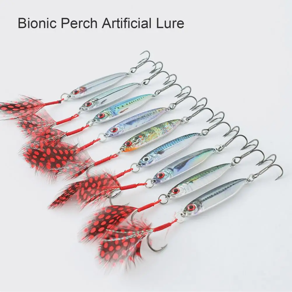 Artificial Lure  Helpful Streamlined Portable  Bionic Perch Artificial Bait Fishing Accessories