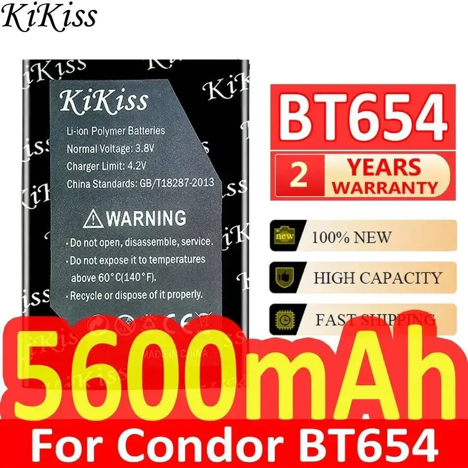

5600Mah Long-Lasting Durable Mobile Phone Battery For Condor BT654 Oukitel C23 Pro