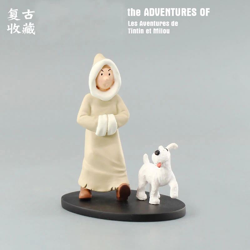 France Belgium Herge Comic Animation Les Aventures de Adventures Bianca Castafiore Statue Figure Model Toys Collection Gift