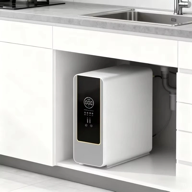 Household RO Reverse Osmosis Water Purifier 4-Stage Filtration 1000G Flow Rate Direct Drinking Material Kitchen Use 24W