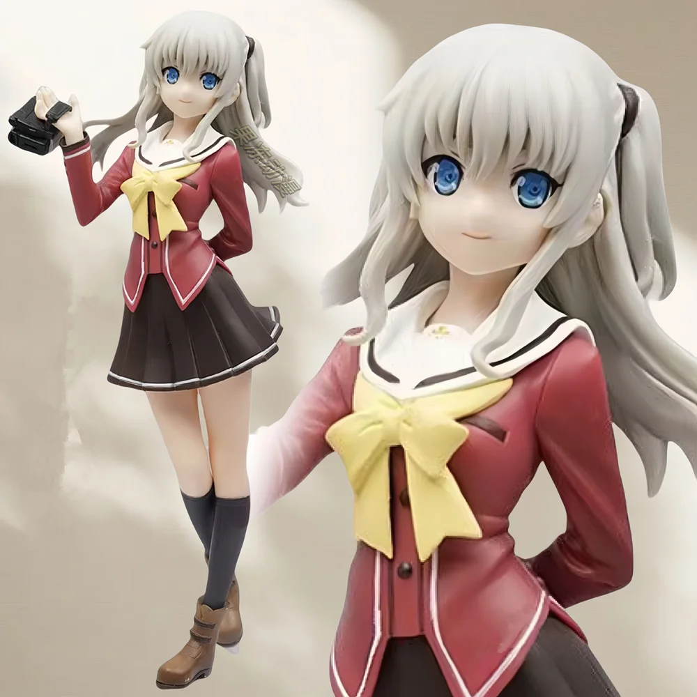 

Charlotte Anime Hostess Tomori Nao President Of The Student Union Cute Girl Figure Collect Decoration Peripheral Birthday Gift