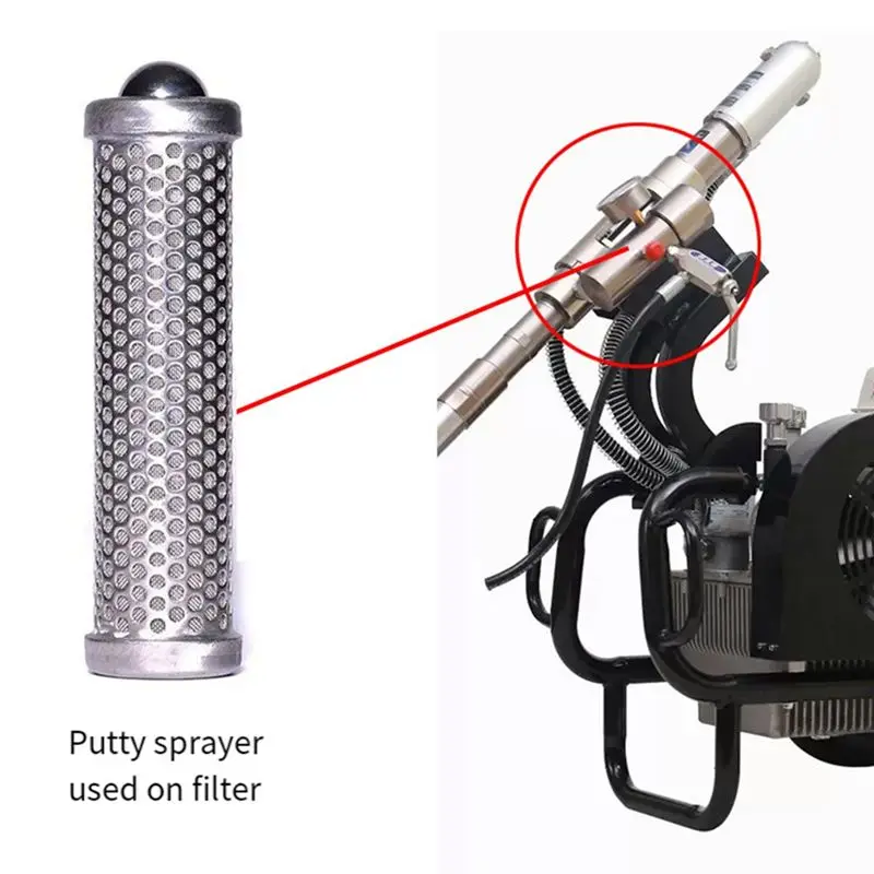 A98E-Manifold Filter With Check Ball Outlet Filter For Airless Paint Sprayer High Pressure Paint Machine