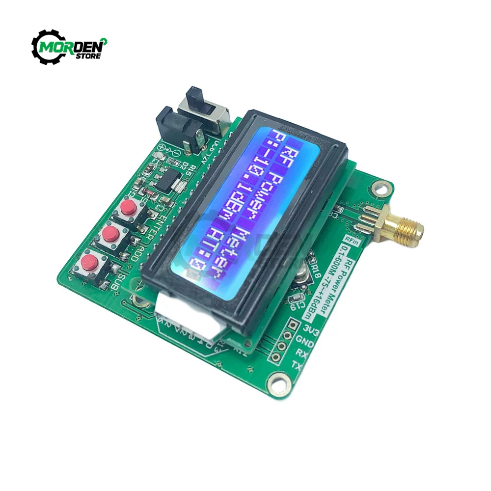 Imagem -04 - Medidor de Energia Digital Lcd rf Módulo db de Atenuação em Radio Radio75 a 16 Mhz 1600mhz