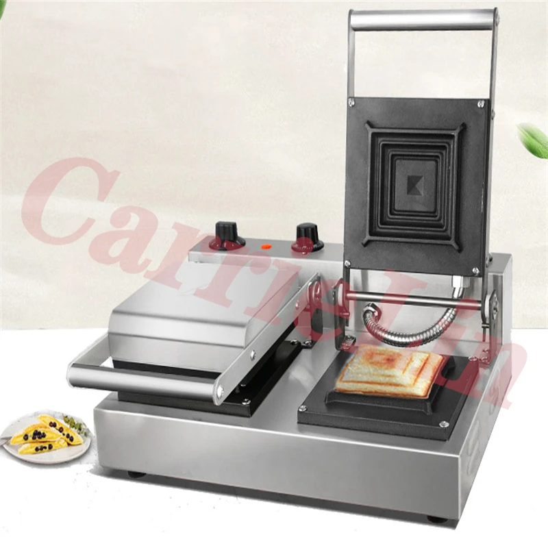 Commercial Household Electric Sandwich Maker Breakfast Machine Waffle Maker Baking Machine Non-stick  Bread Cake Baker