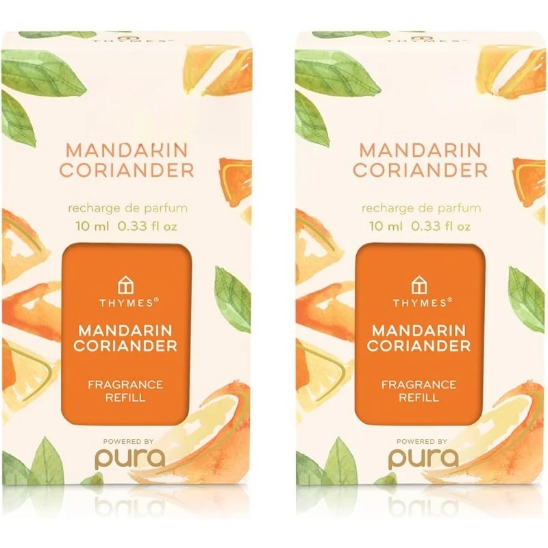 

Mandarin Coriander Pura Smart Home Plug-in Diffuser Refills - Pack of 2