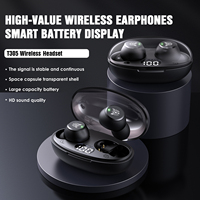 ONIKUMA T305 Wireless Headphone with Touch Control In-Ear Headphones with Charging Box Esport Gaming Headset Gamer with Mic