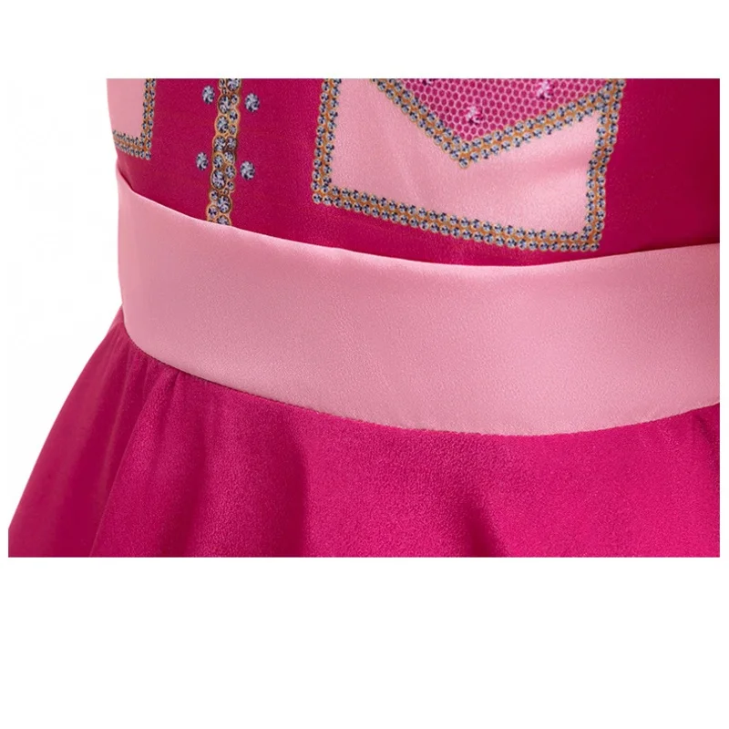 actuación de Halloween niños dibujos animados perro niña disfraces Cosplay carnaval niños Skye vestir fiesta de cumpleaños vestido de princesa