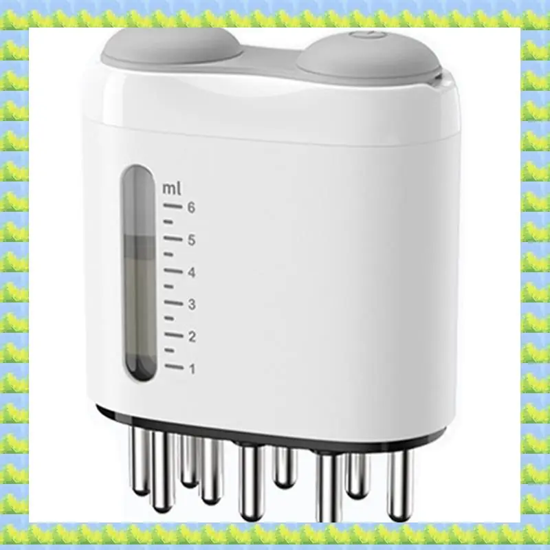 

FZFZ Electric Scalp Applicator Header Applicator Medication Comb Essential Oil Roller Massage Comb