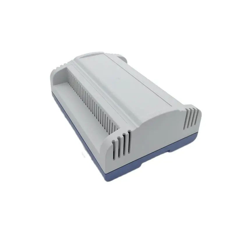 LK-DR16 Flame Redartant Custom PLC Enclosure Din Rail Case Plastic Electronic Project Box 150x112x56mm