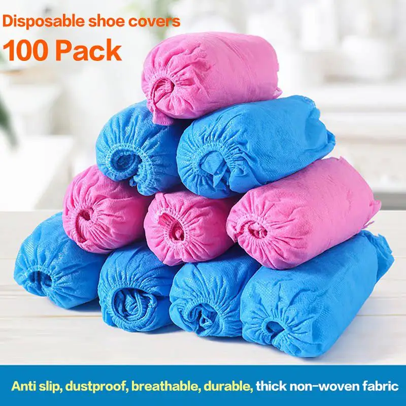 @*Cloth Cartoon Shoe Covers Reusable Washable Anti Slip Protector for Indoor Cleaning Shoes Protection