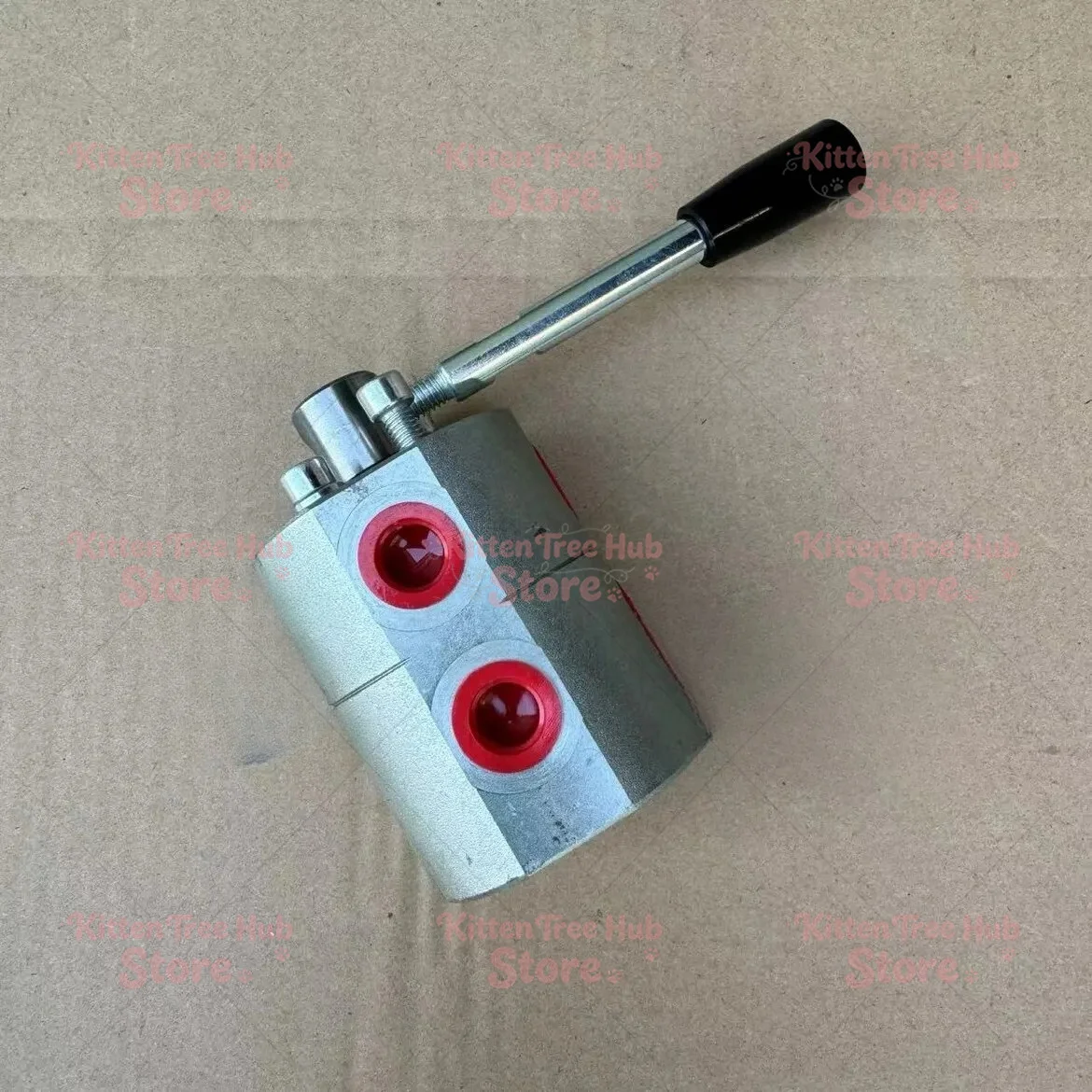 machine is equipped with two six-way reversing valve two in