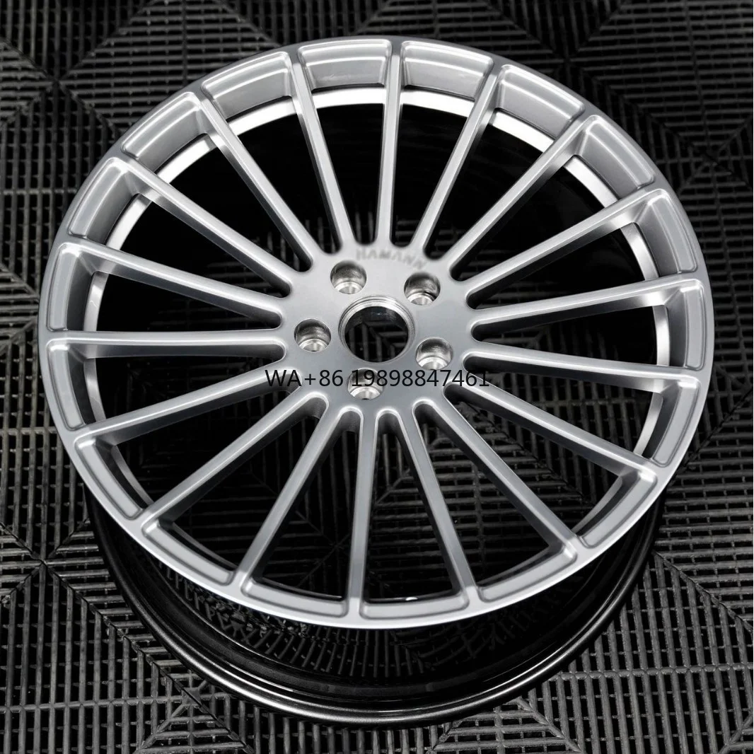 High End Silver Multi Spoke Alloy Wheels 5x114.3 5x120 for forged wheels auto modification