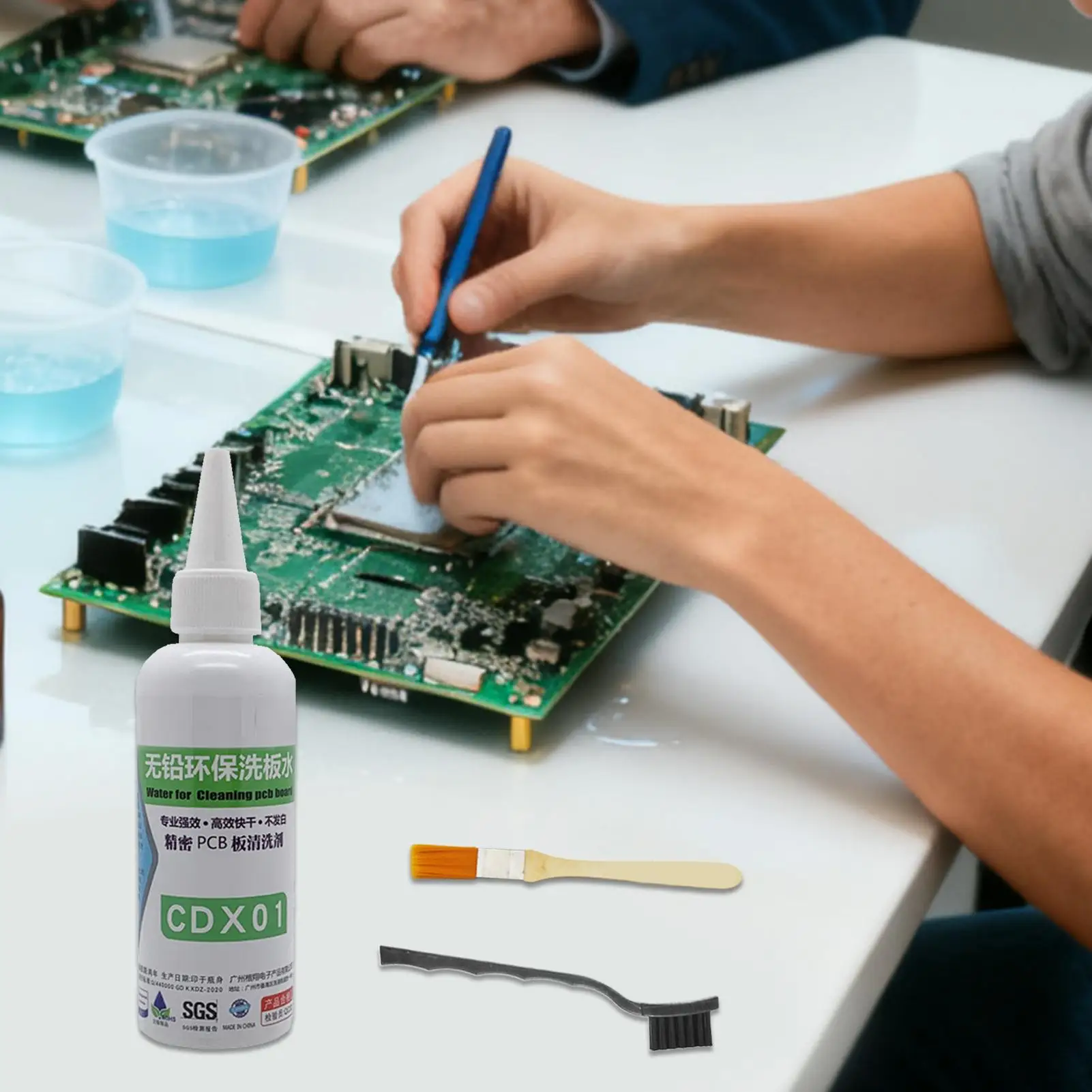 Motherboard Cleaner Liquid Precise Quick Dry Powerful Electronics Cleaning Agent Computer Dust Remover Cleaner Liquid for