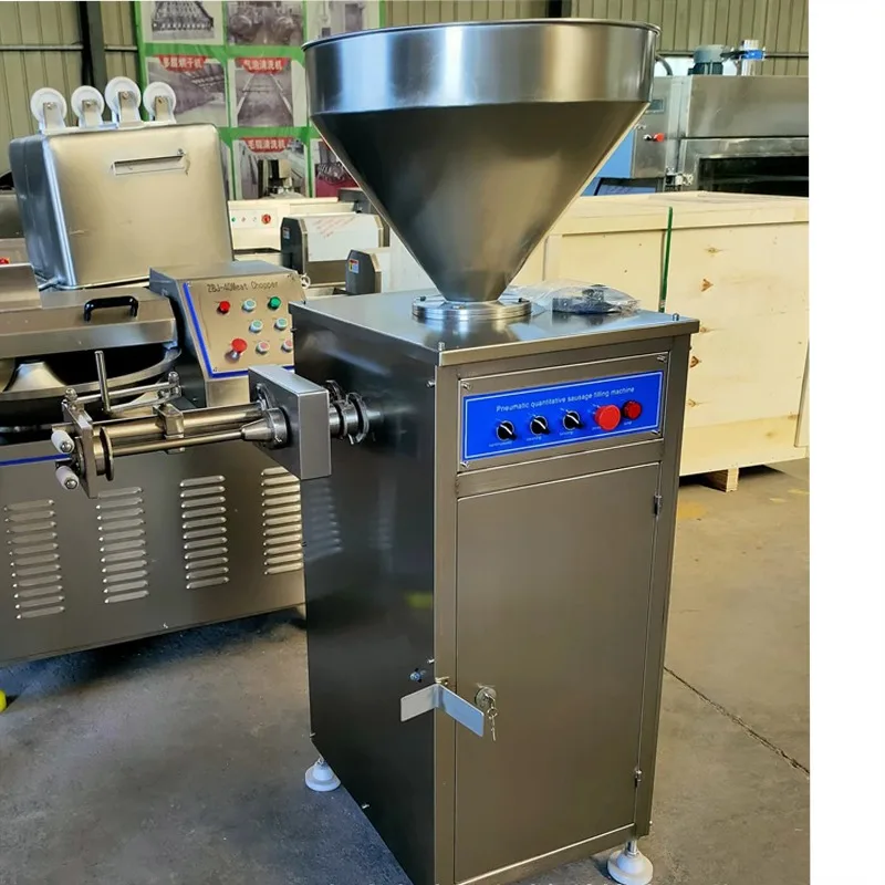 Commercial Automatic Stainless Steel Sausage Filling Filler Enema Machine with Easy To Operation Customized