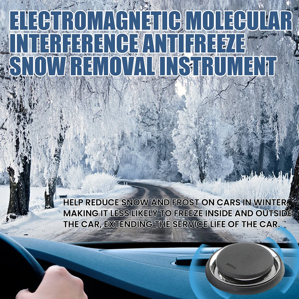 Electromagnetic Ice Melter Portable Car Antifreeze And Snow Removal Instrument Car Winter Antifreeze And Ice Melting Accessories