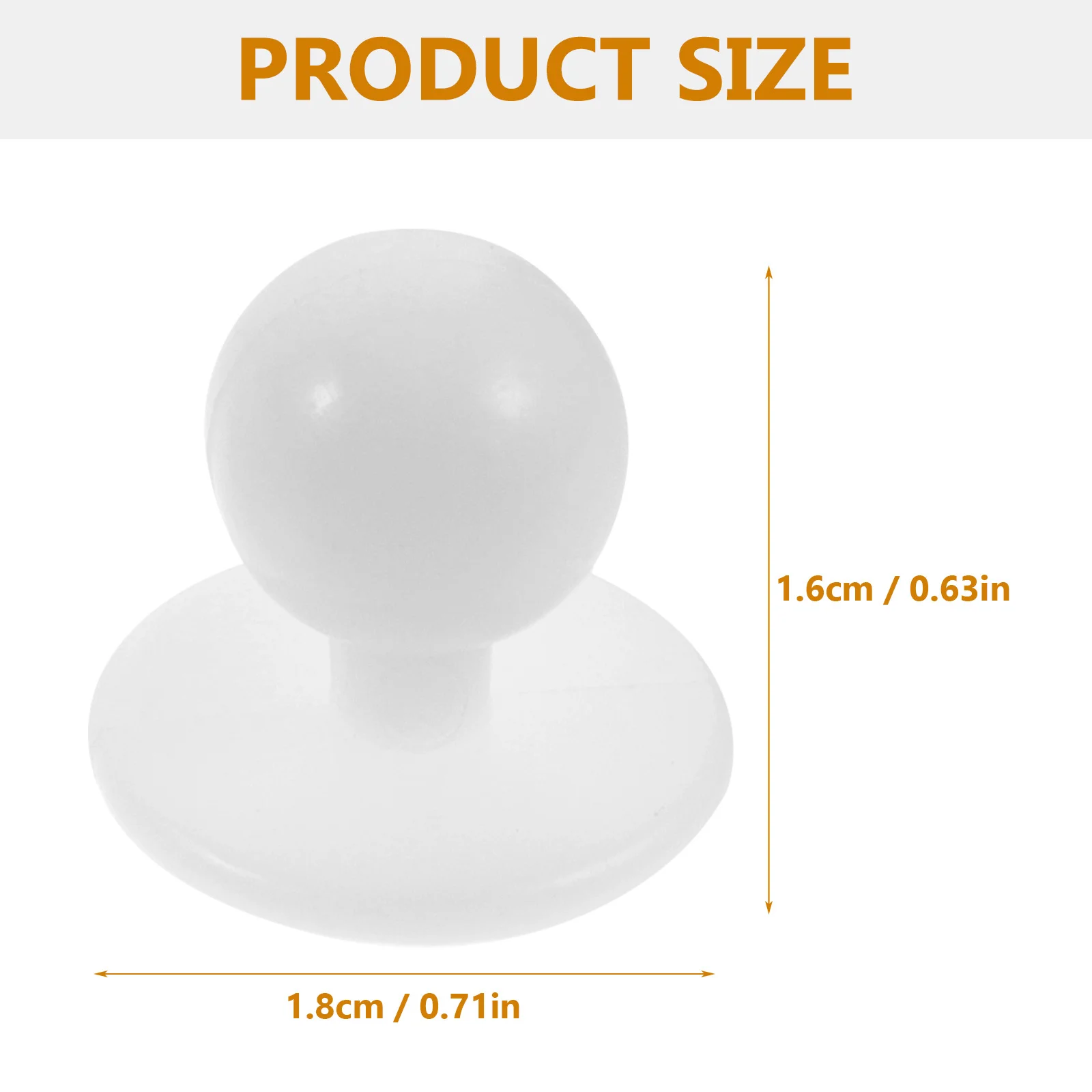 100Pcs DIY Sewing Buttons Durable Plastic Chef Clothes Replacement Practical Handmade Buttons for Chef Coat Suit Clothing