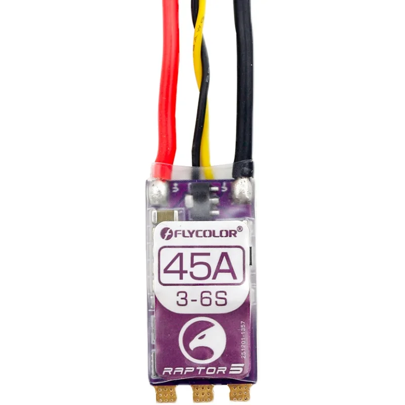 FLYCOLOR Raptor5 32Bit G701 PWM 128K Monobloc ESC 20A 35A 45A 50A Dshot Proshot 3-6S For FPV Freestyle Drone