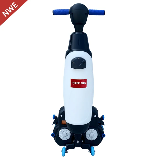 Commercial Industrial Floor Cleaning Machine Industrial Electric Mini Hand Held Walk-behind Floor Scrubber