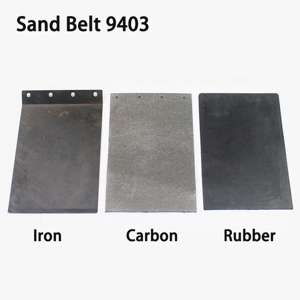 1/3pcs 4-inch Iron Carbon Rubber Base Plate Pad 4 Holes For 9403 MT190 MT9 Belt Sander Sanding Belt Machine Accessories
