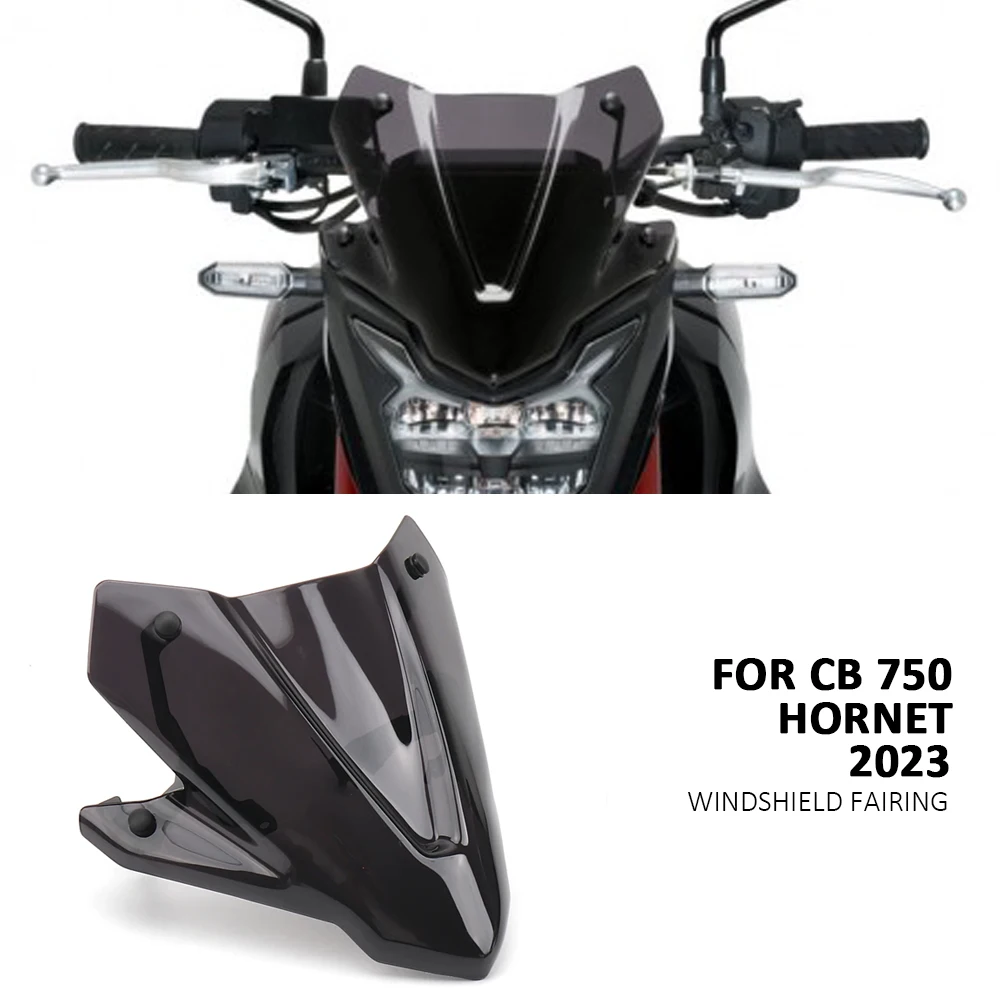 

Motorcycle Front Windscreen Windshield Visor Wind Screen Shield Spoiler Deflector For Honda CB 750 CB750 Hornet 2023