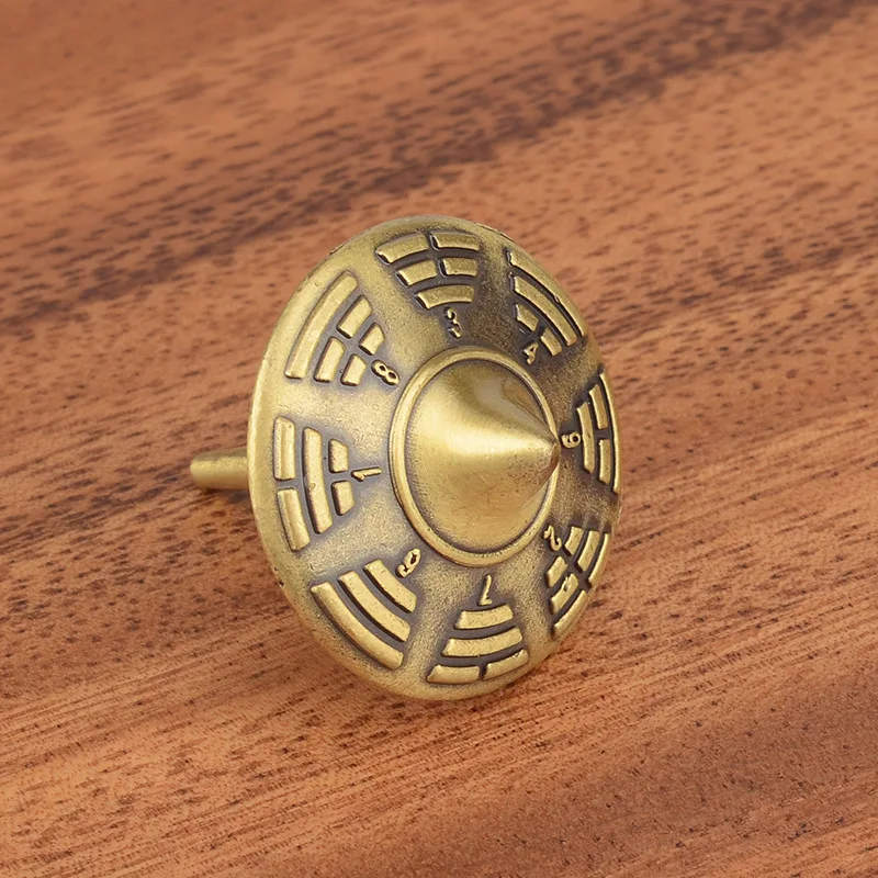 Mini Retro Klatsch/Zahl Fingertip Gyro Legierung Tragbare Hand Spinner Gyro Zappeln Desktop Spiele Stress Relief EDC Hand Spinner spielzeug