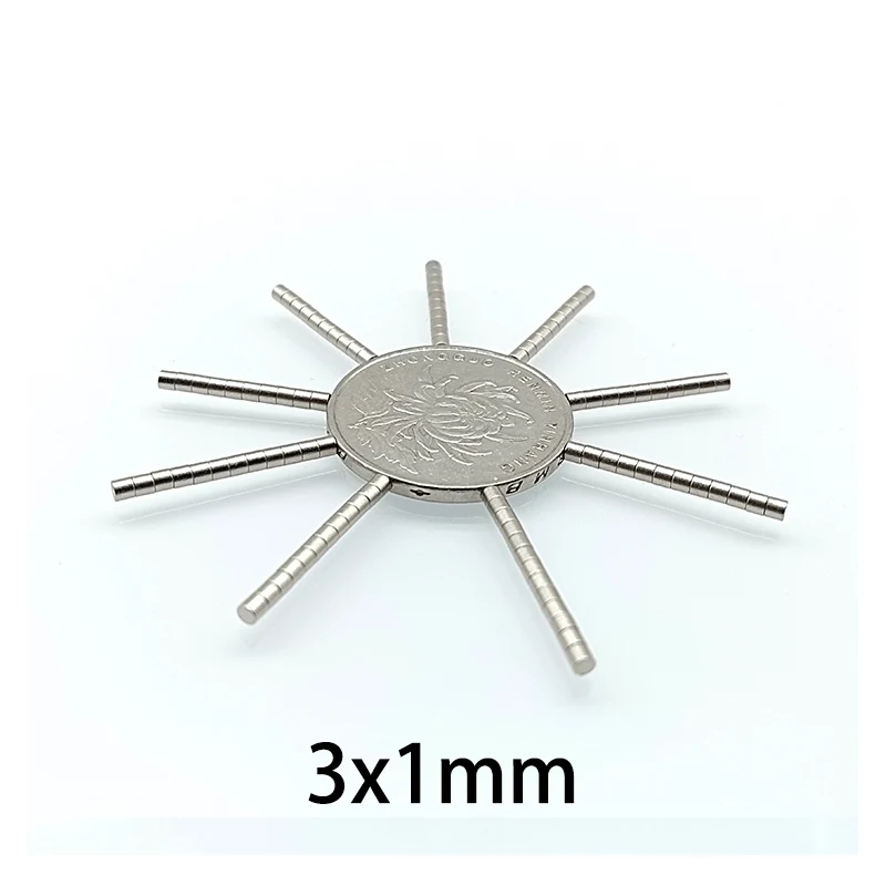 20/50pcs Micro round Magnets 3x1mm & 4x2mm Invisible Secure Magnetic Clasps for All Jewelry Types including Necklaces And Bracel