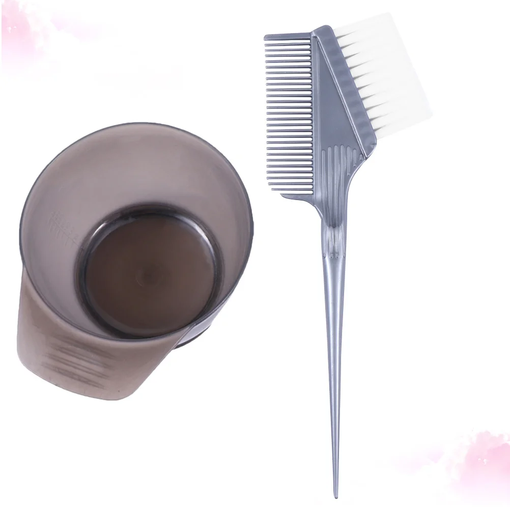 2Pcs Hair Coloring Bowl with Plastic Handle Durable Tinting Bowls Essential for Salon and DIY Hair Dye Use Dyeing Bowl - Image 3