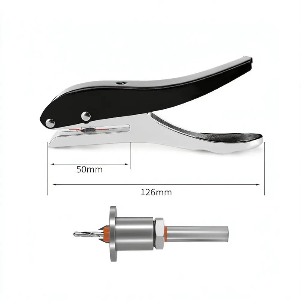 Manual Edge Banding Hole Punch Applicator For Meikeala Woodworking Tool Precision Countersink Drill Bit Set Carpentry Fixer