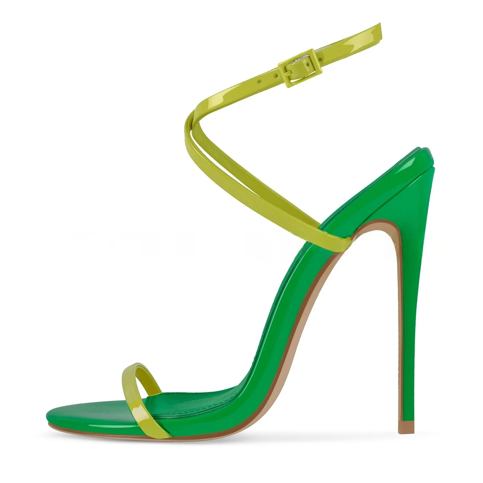 

Европейские и американские женские босоножки с круглым носком на высоком каблуке с перекрестными ремешками, красные свадебные туфли, туфли для вечеринок в стиле Spicy Girl