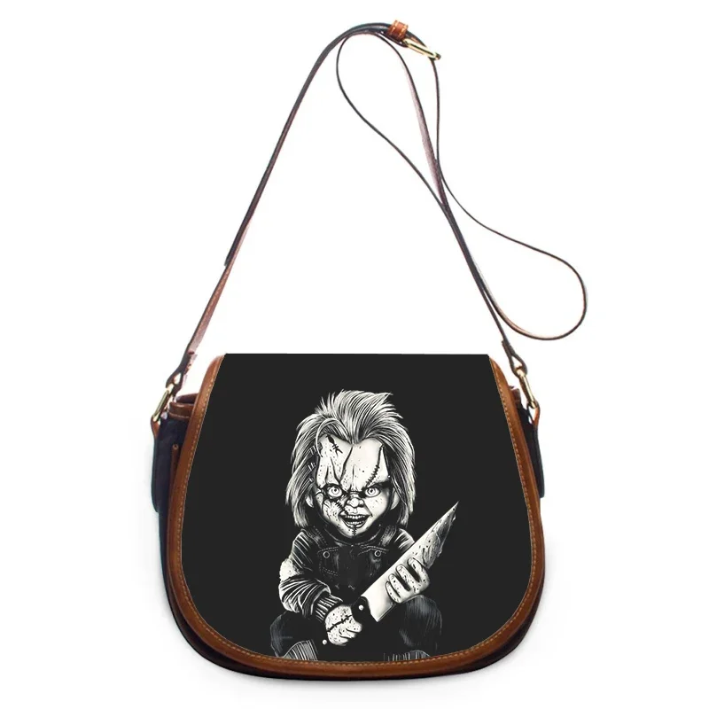 Charles Lee Ray Chucky 3D Print New Fashion Women Crossbody Bag Luxury Handbags Women Bag Zipper Women Shoulder Bag