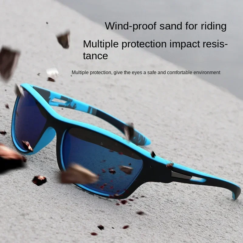 Riding glasses, polarized fishing sunglasses, outdoor sports, hiking new sunglasses, outdoor dustproof sunglasses