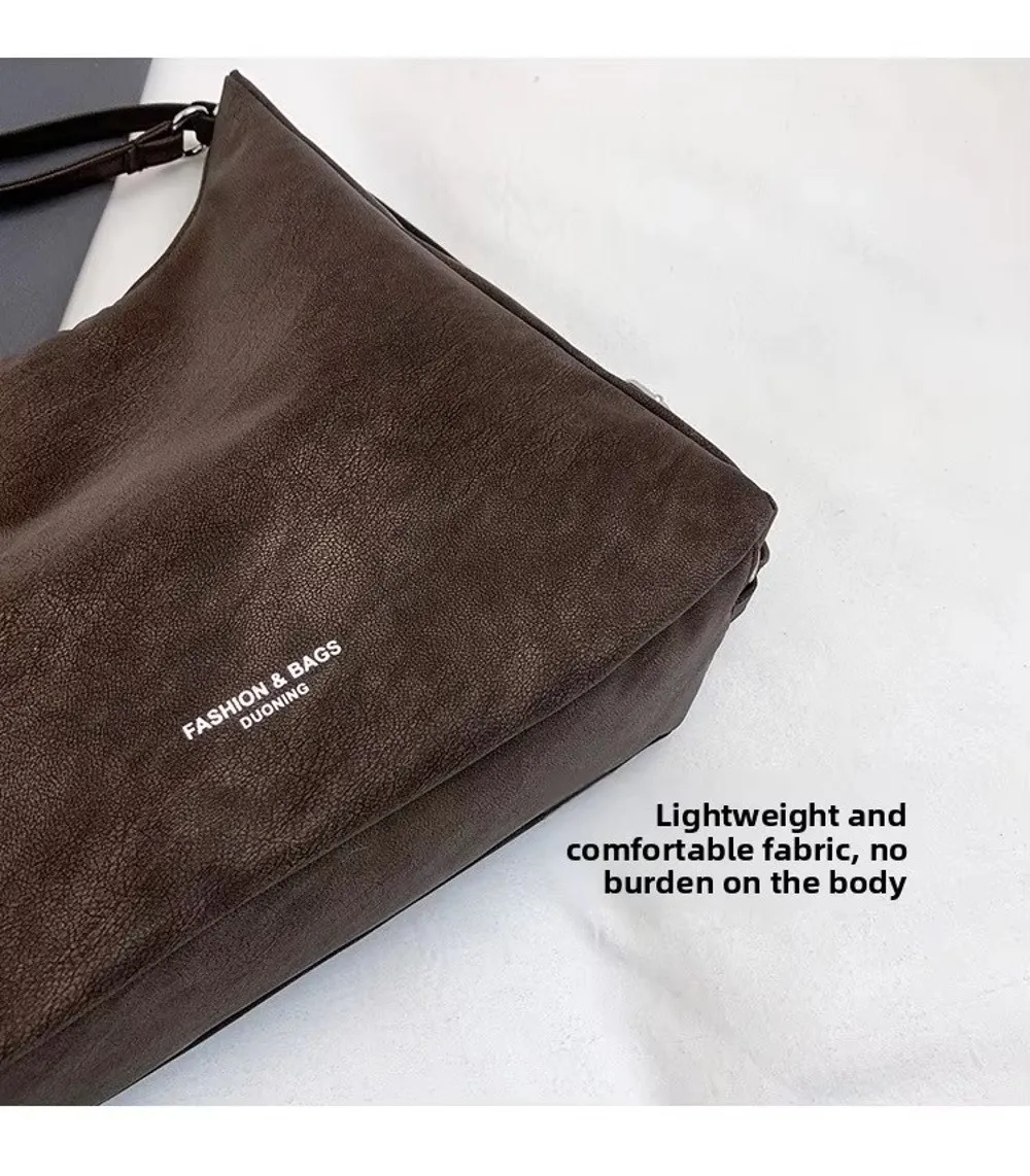 Lässige Leichte Schultertasche mit Großer Kapazität Multifunktionale Tragetasche Umhängetasche für Damen – Detail 4