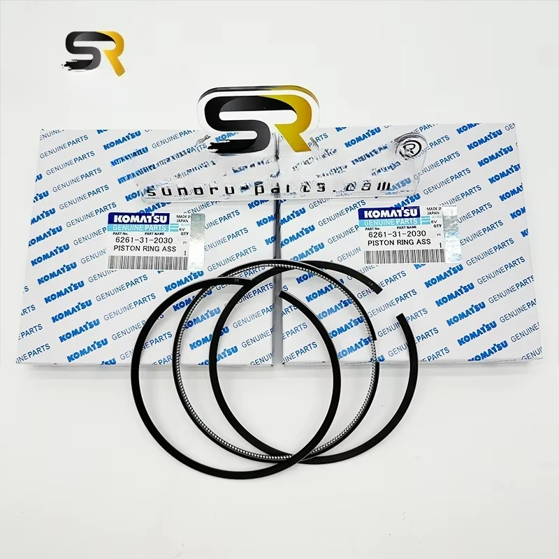 

Поршневое кольцо механического двигателя 6261-31-2030 Двигатель Sa6d140e-5 Экскаватор Pc650-8 Pc600-8 Pc750-8eo Колесный погрузчик WA500-6