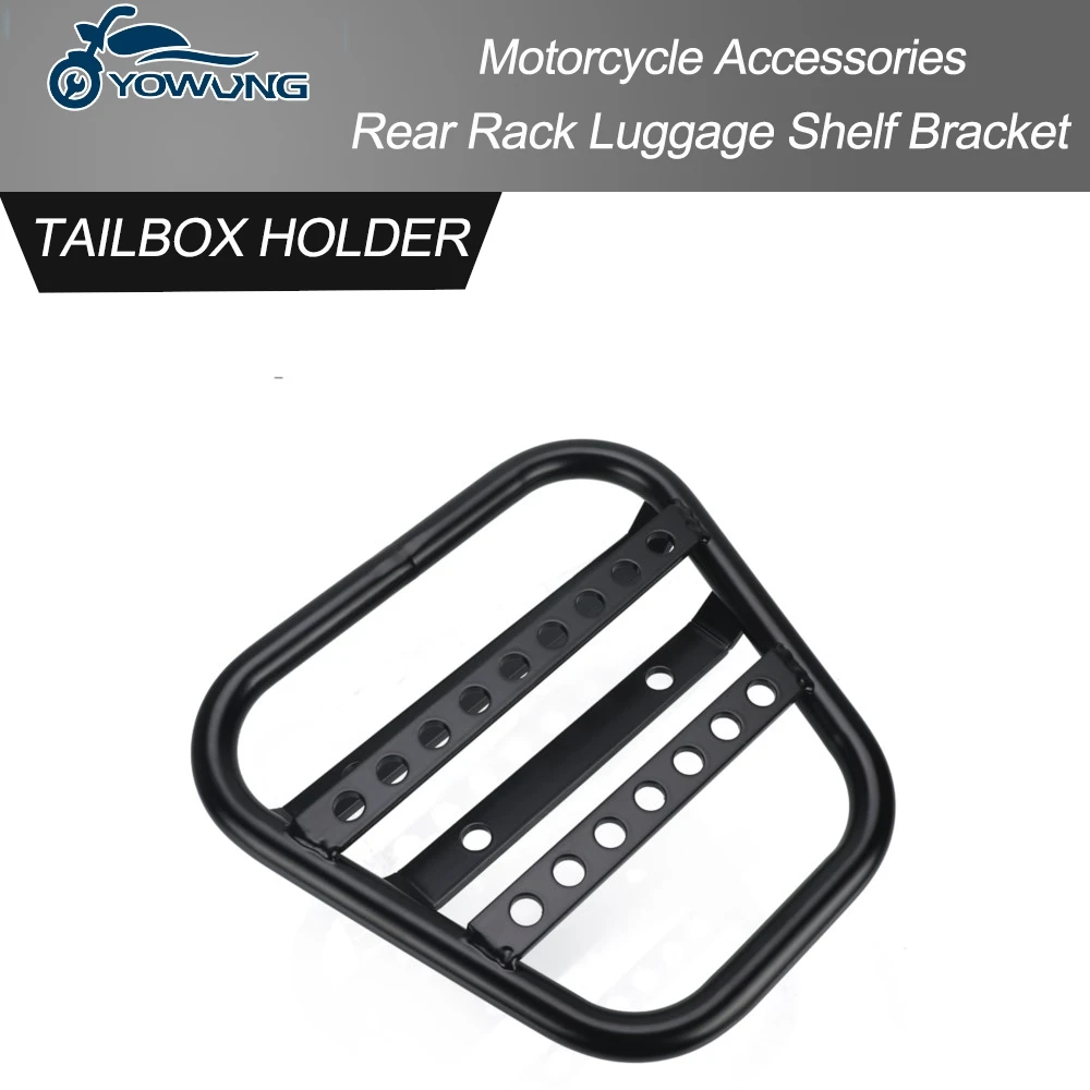 

Motorcycle Accessories FOR Street Scrambler 900 2017-2024 2023 2022 2021 Rear Rack Luggage Shelf Bracket Tailbox Support Holder