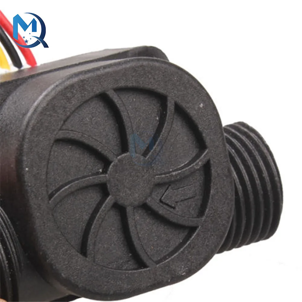 1/2 inch Water Flow Hall Sensor Switch 1-30L/min 1.75MPa Flow Meter Flowmeter Counter Water Flow Sensor